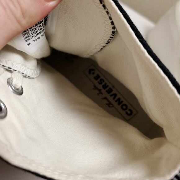 NEW CONVERSE Women and Wedge Chunky Sole Chuck Taylor High Top Sneakers Shoes - Picture 10 of 15